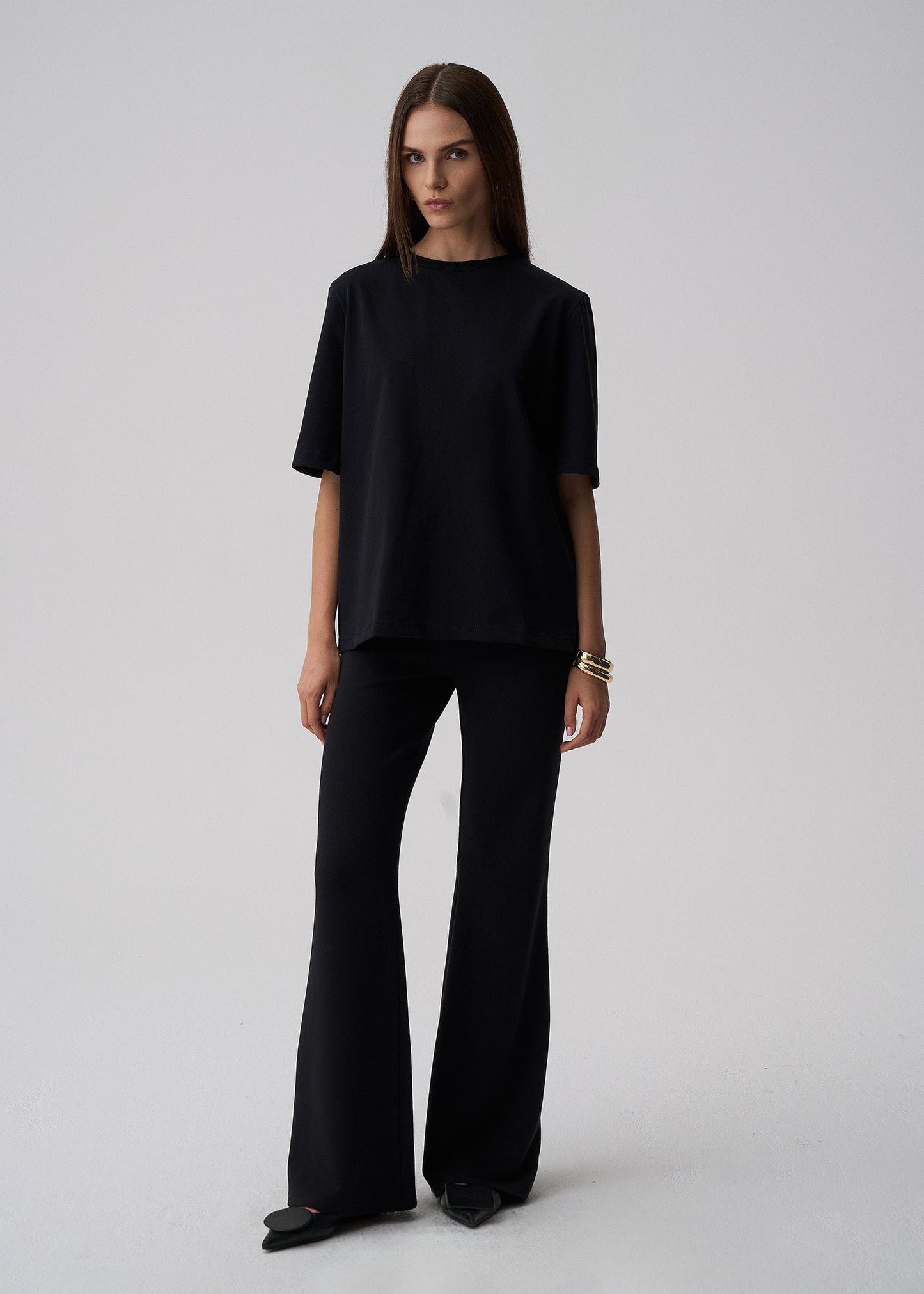 T-SHIRT MARC MELANIA BLACK