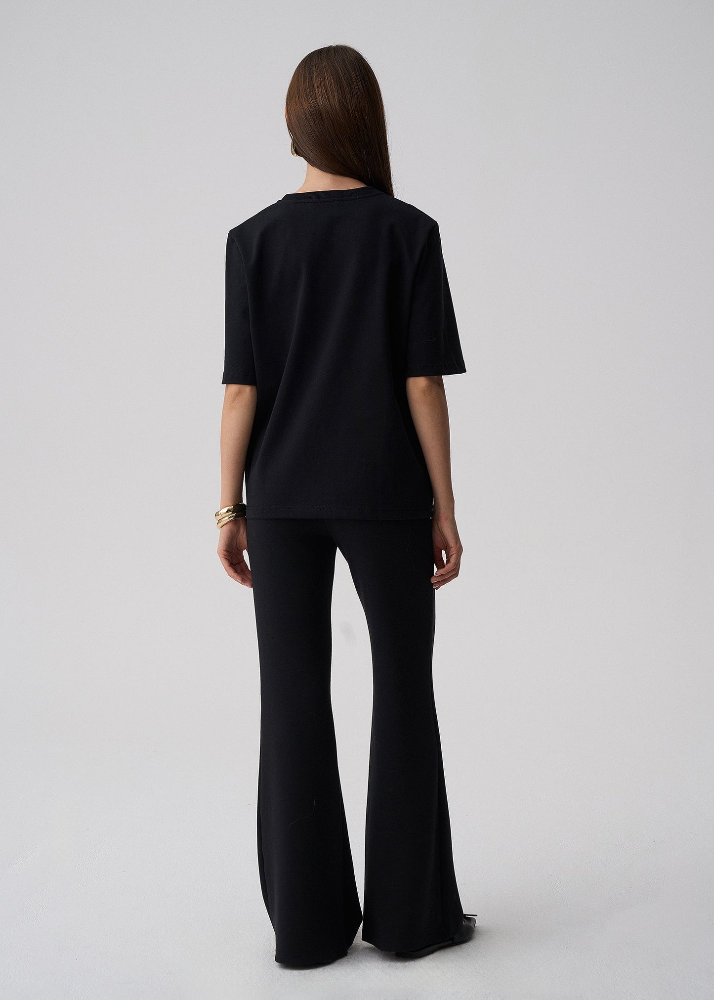 T-SHIRT MARC MELANIA BLACK
