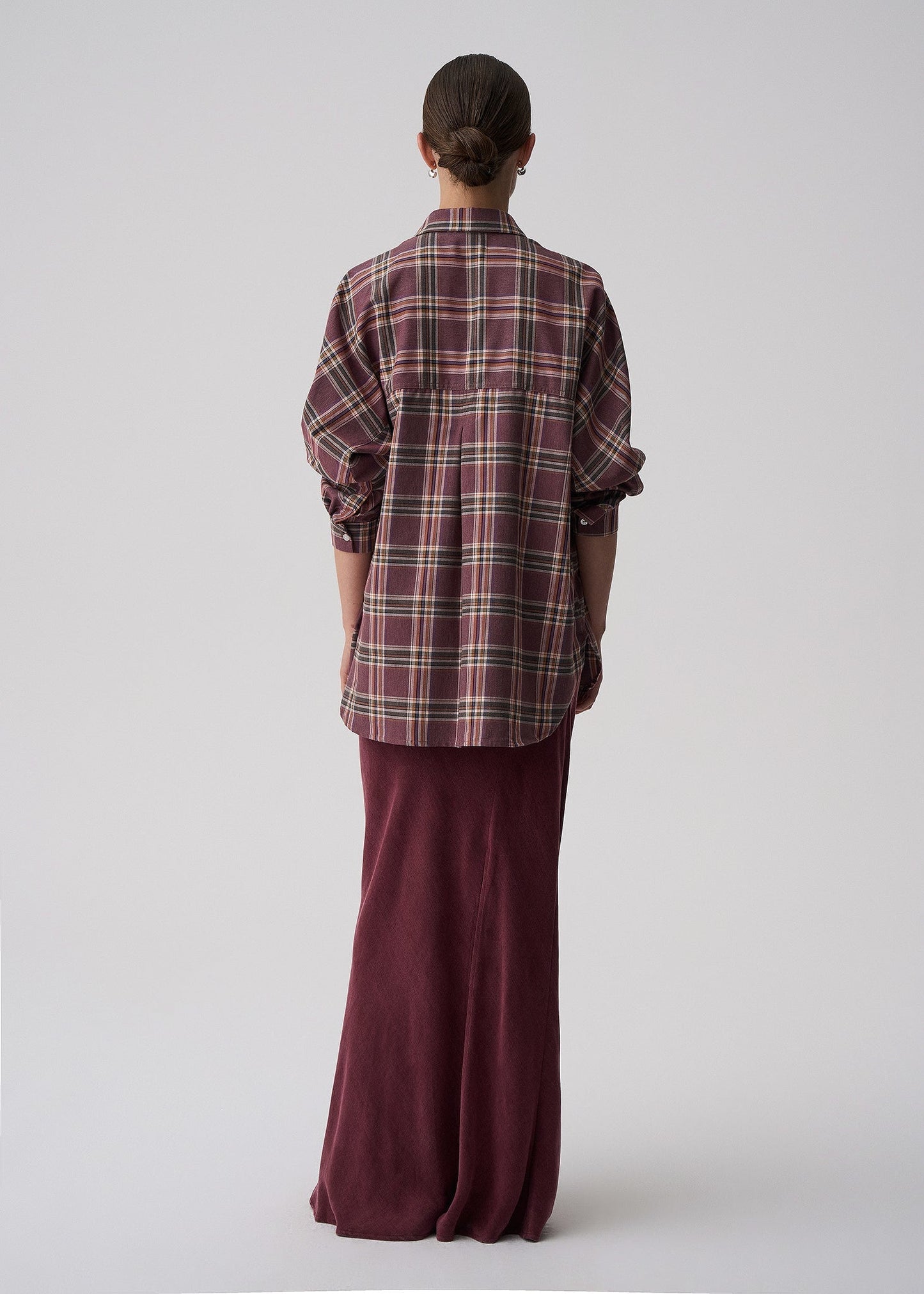 KOSZULA DYLAN AUBERGINE