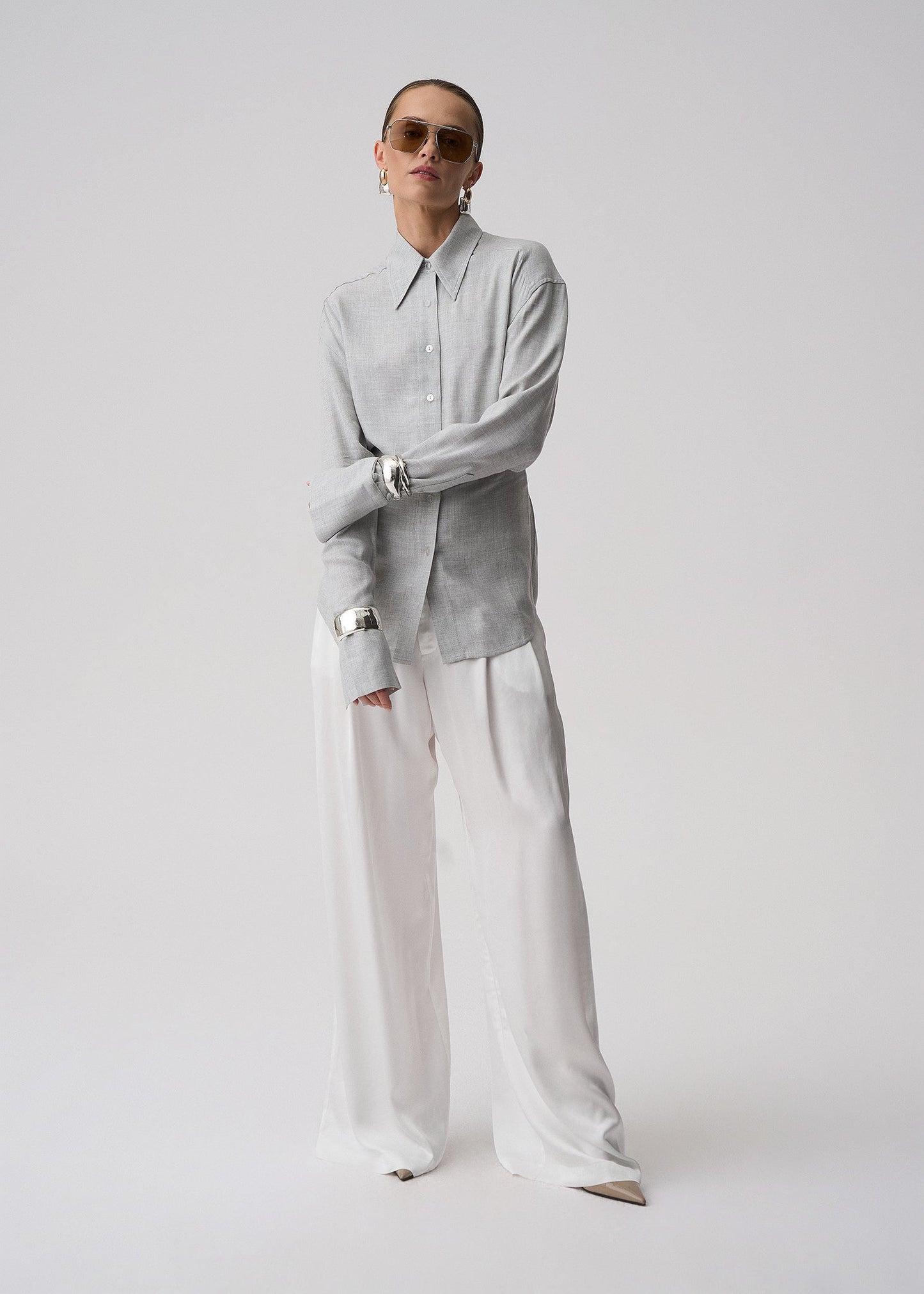 KOSZULA MIAMI GREY MELANGE