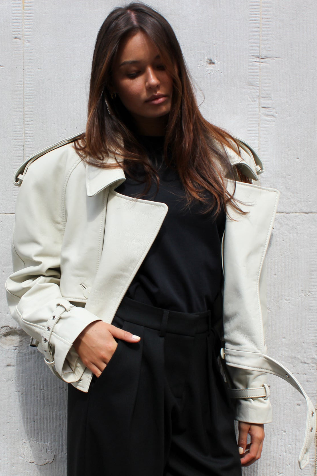 KURTKA KLERO BEIGE