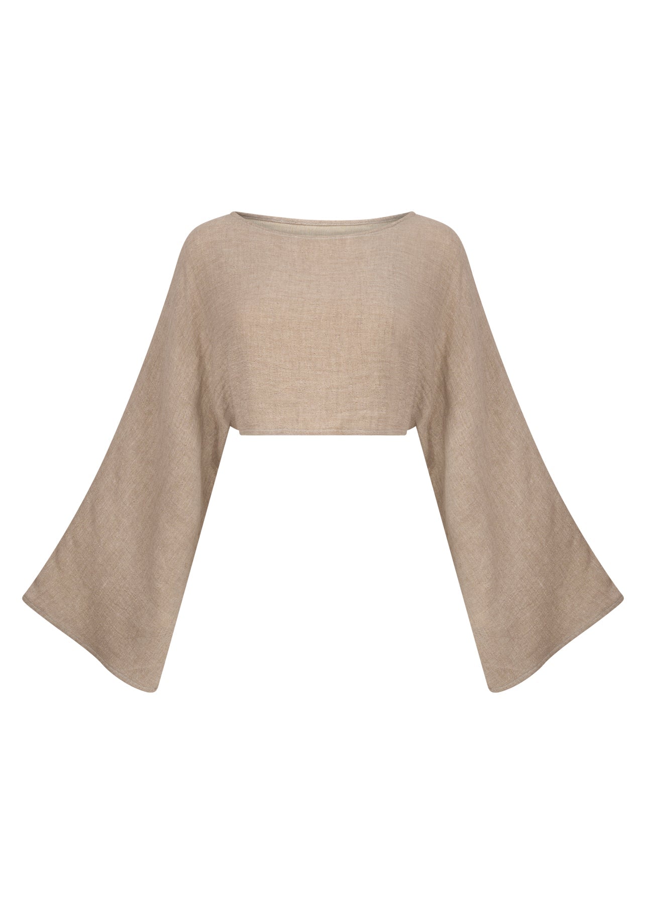 SARA TOP MUSLIN VINTAGE SAND