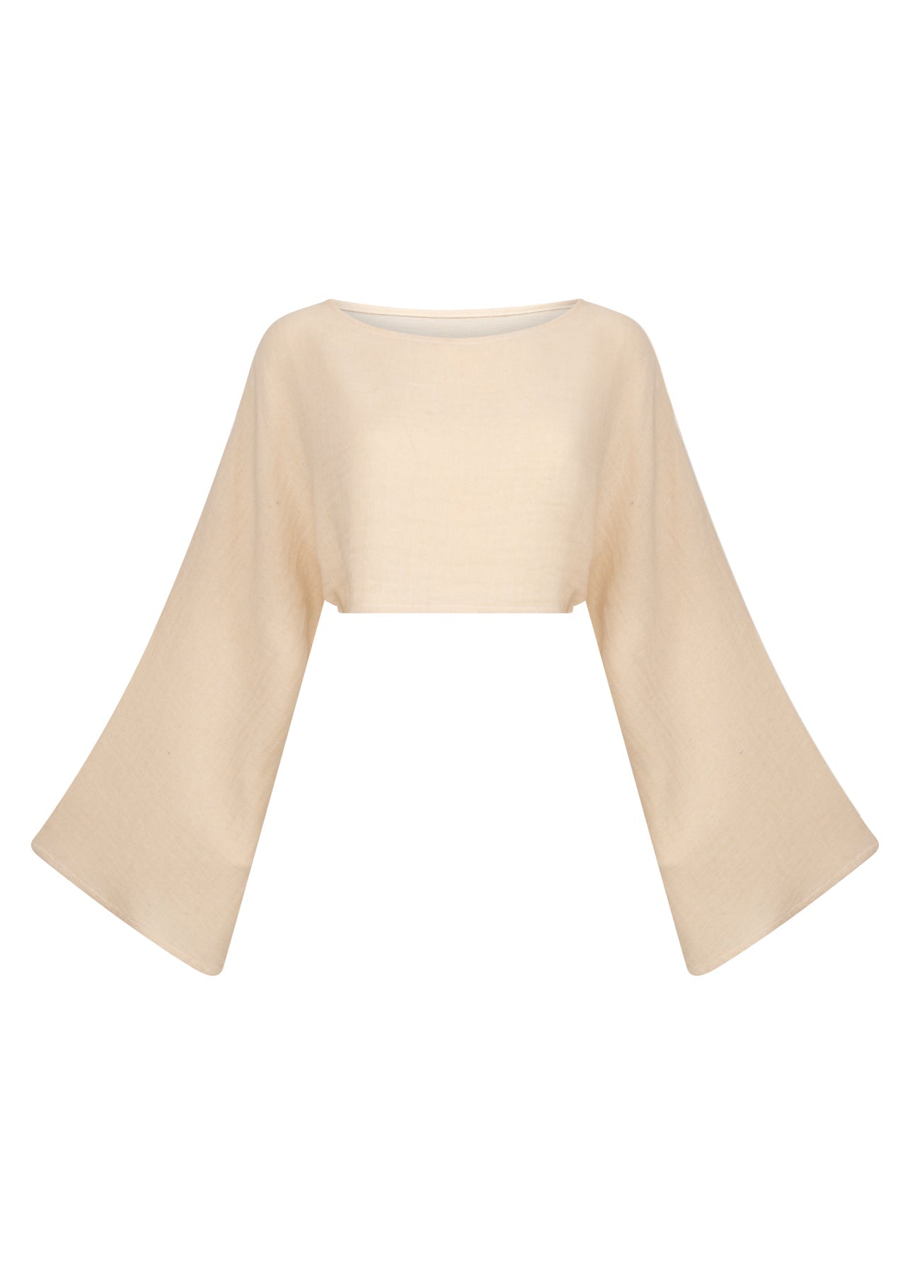 SARA TOP MUSLIN VINTAGE ECRU