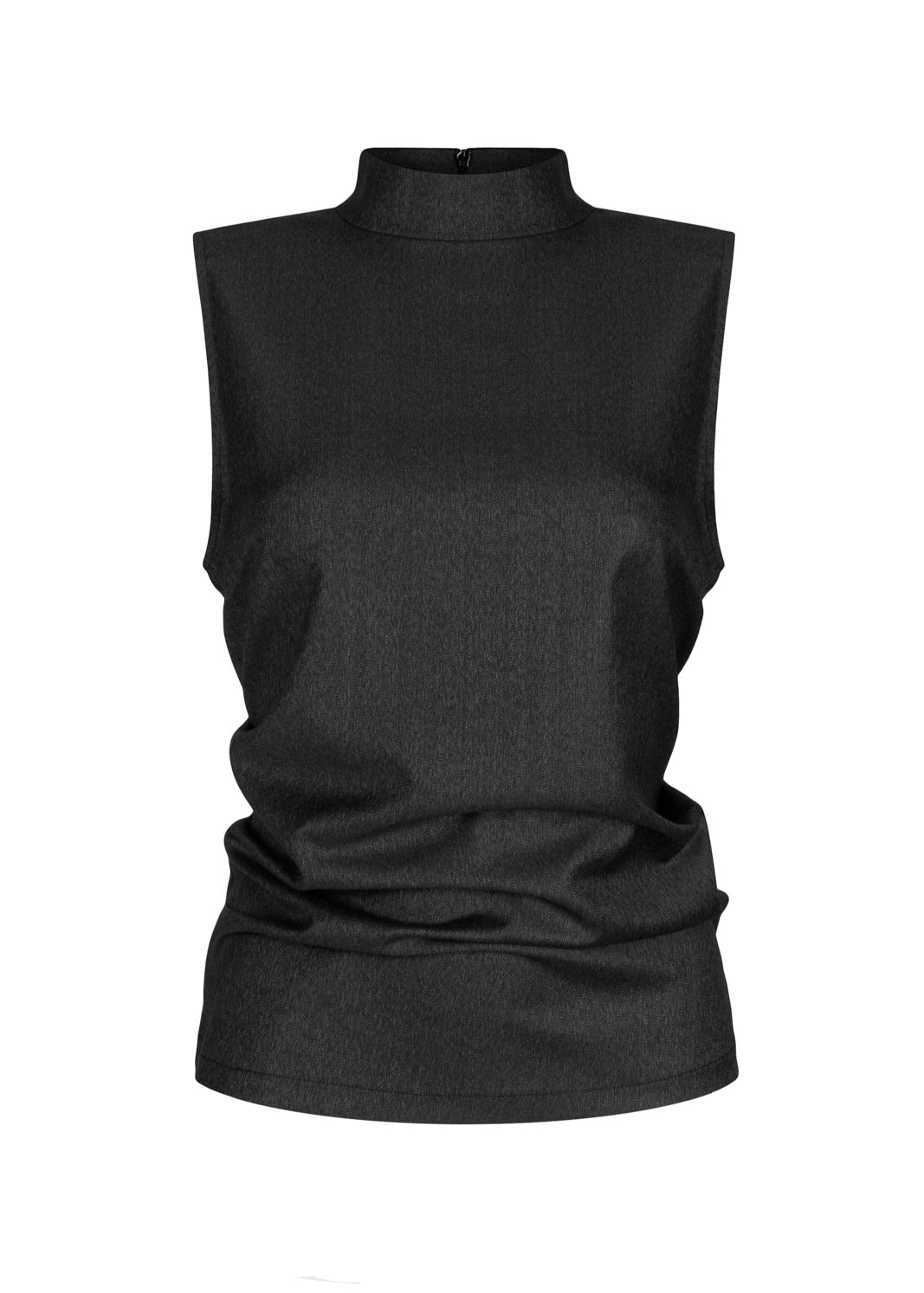 TOP TIFFANY WOOL GREY