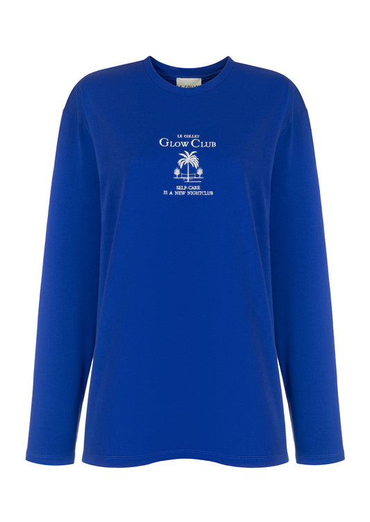 LONGSLEEVE ISABEL GLOW CLUB COBALT