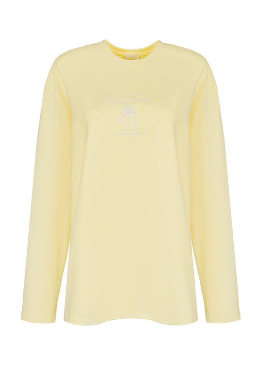 LONGSLEEVE ISABEL GLOW CLUB YELLOW PASTEL