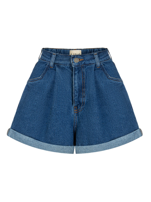 SZORTY VISO RIB BLUE RABBIT