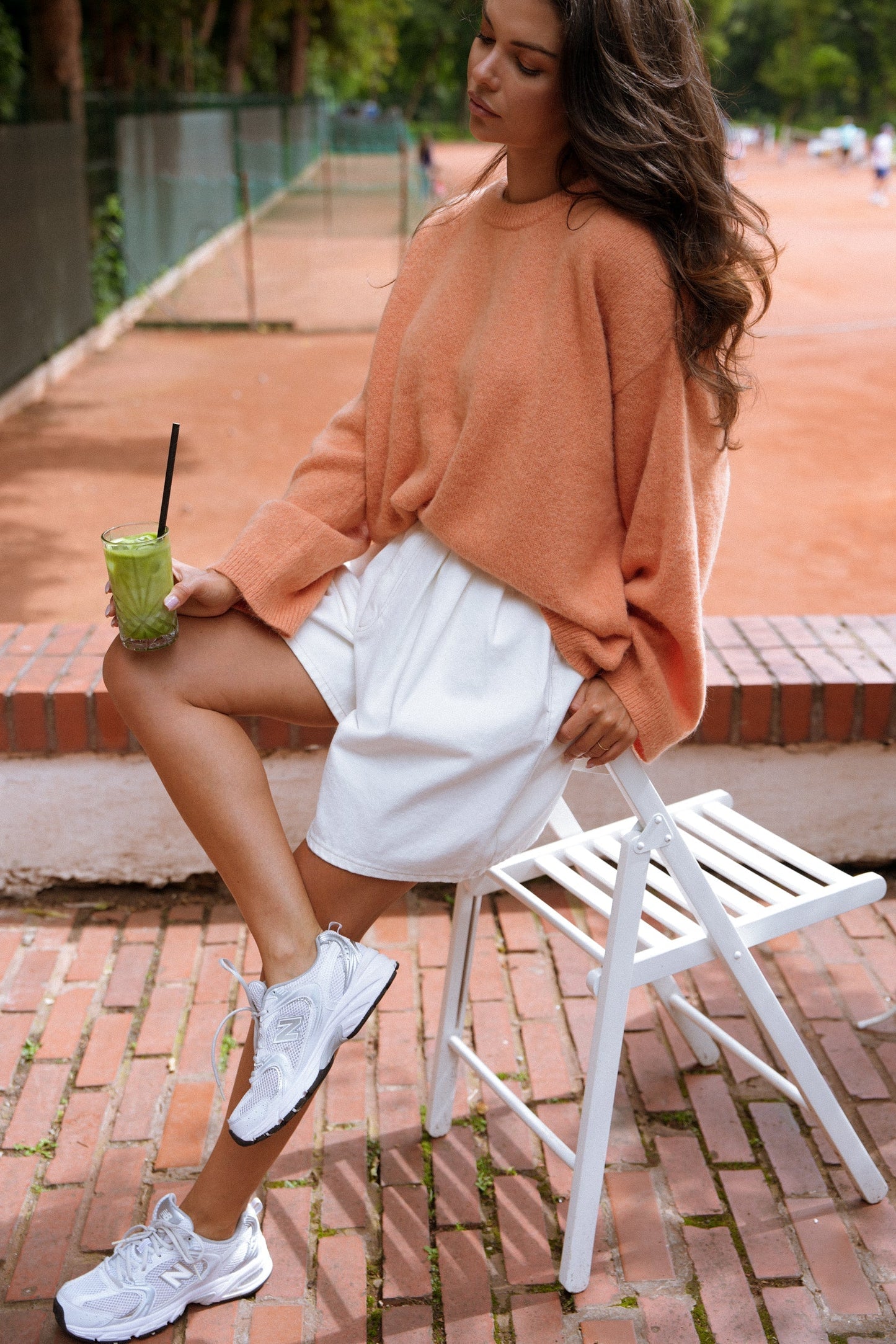 SWETER DIANA PEACH