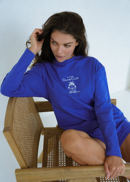 LONGSLEEVE ISABEL GLOW CLUB COBALT
