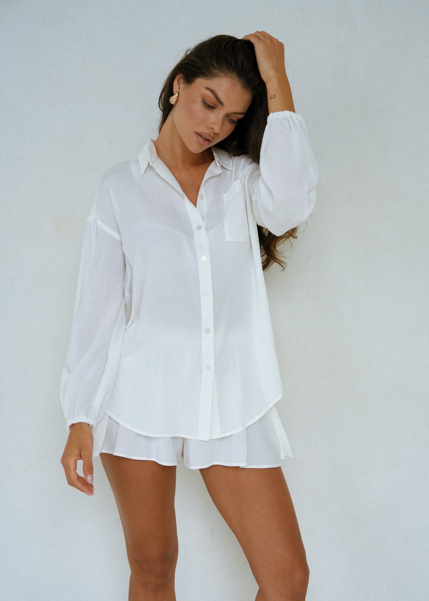 SZORTY NETIE WHITE