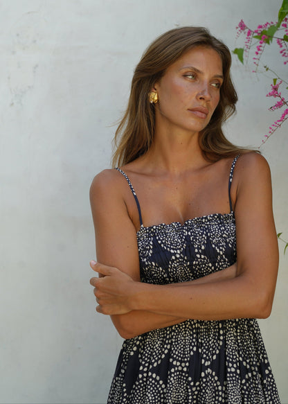 SUKIENKA AIDA MANDALA WHITE