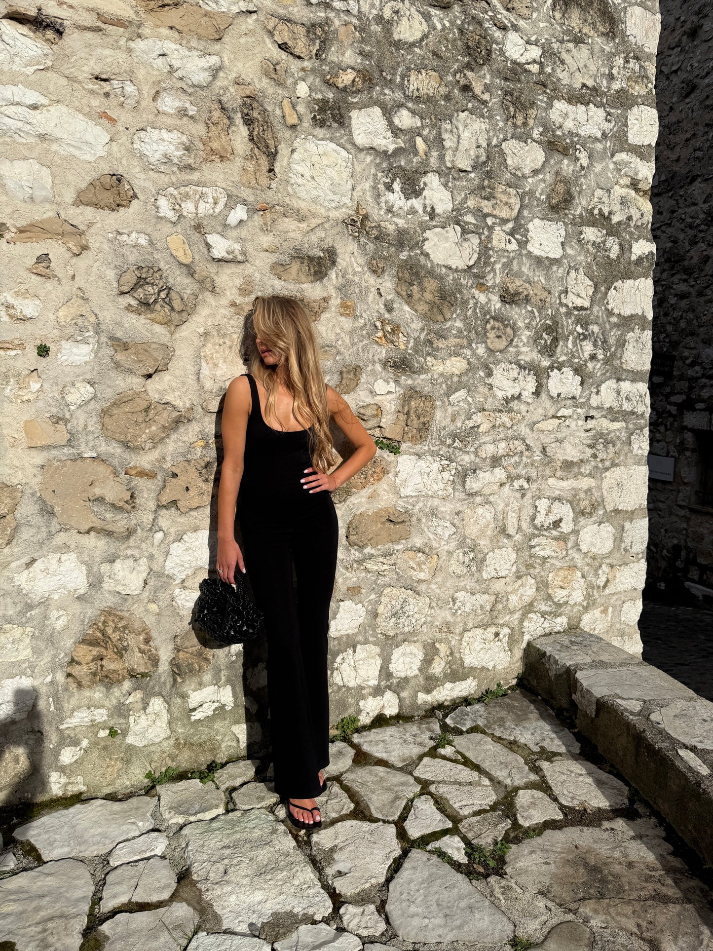 KOMBINEZON MARTIN FLARE BLACK
