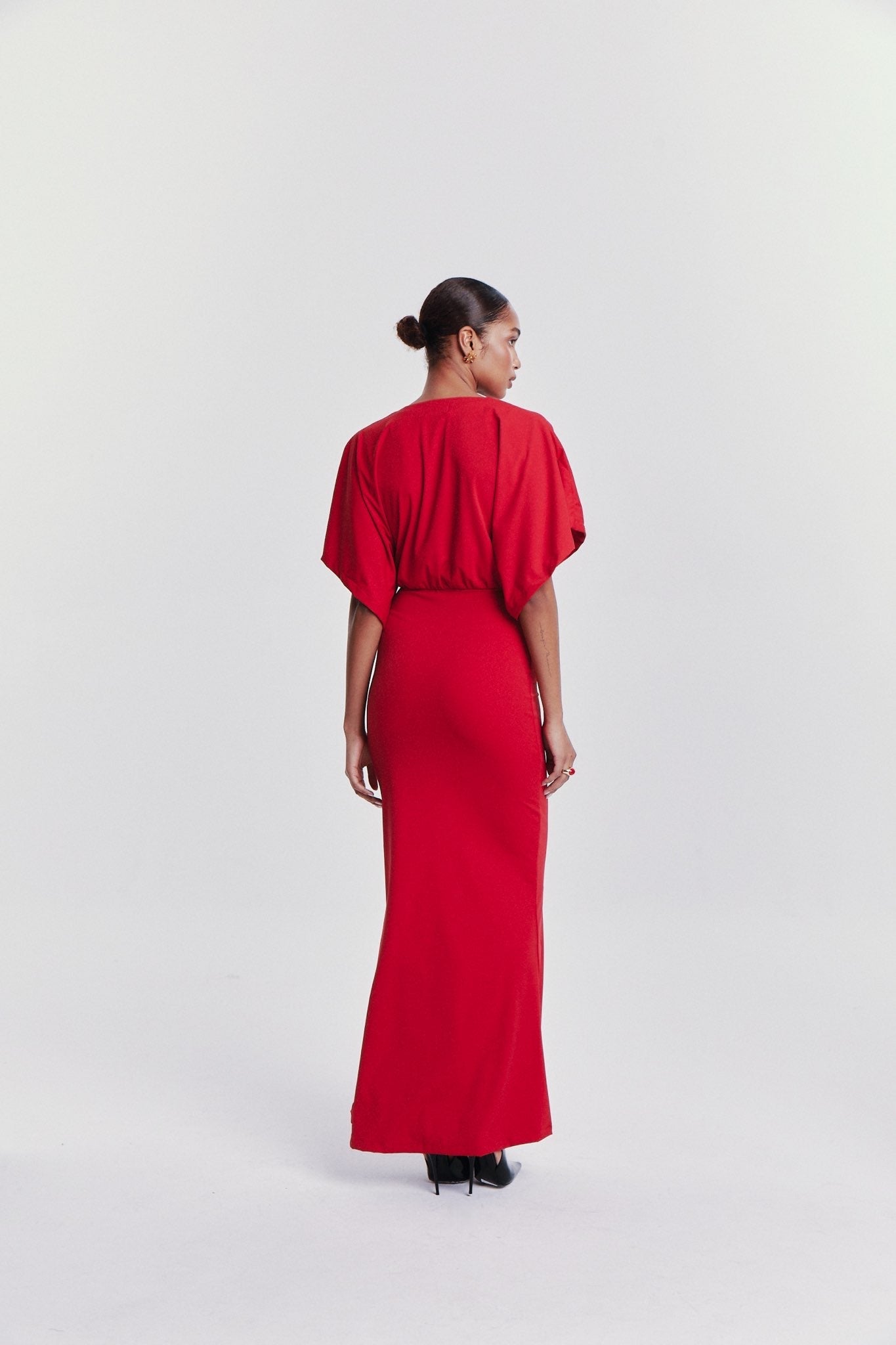 NINA DRESS RED