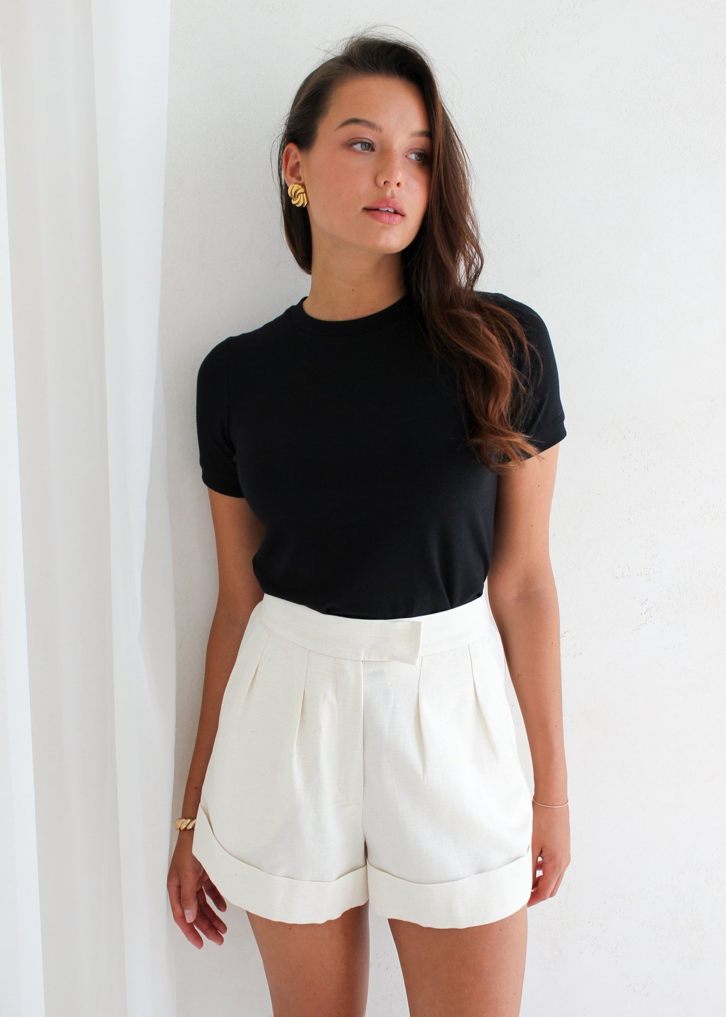 T-SHIRT SLIM BLACK