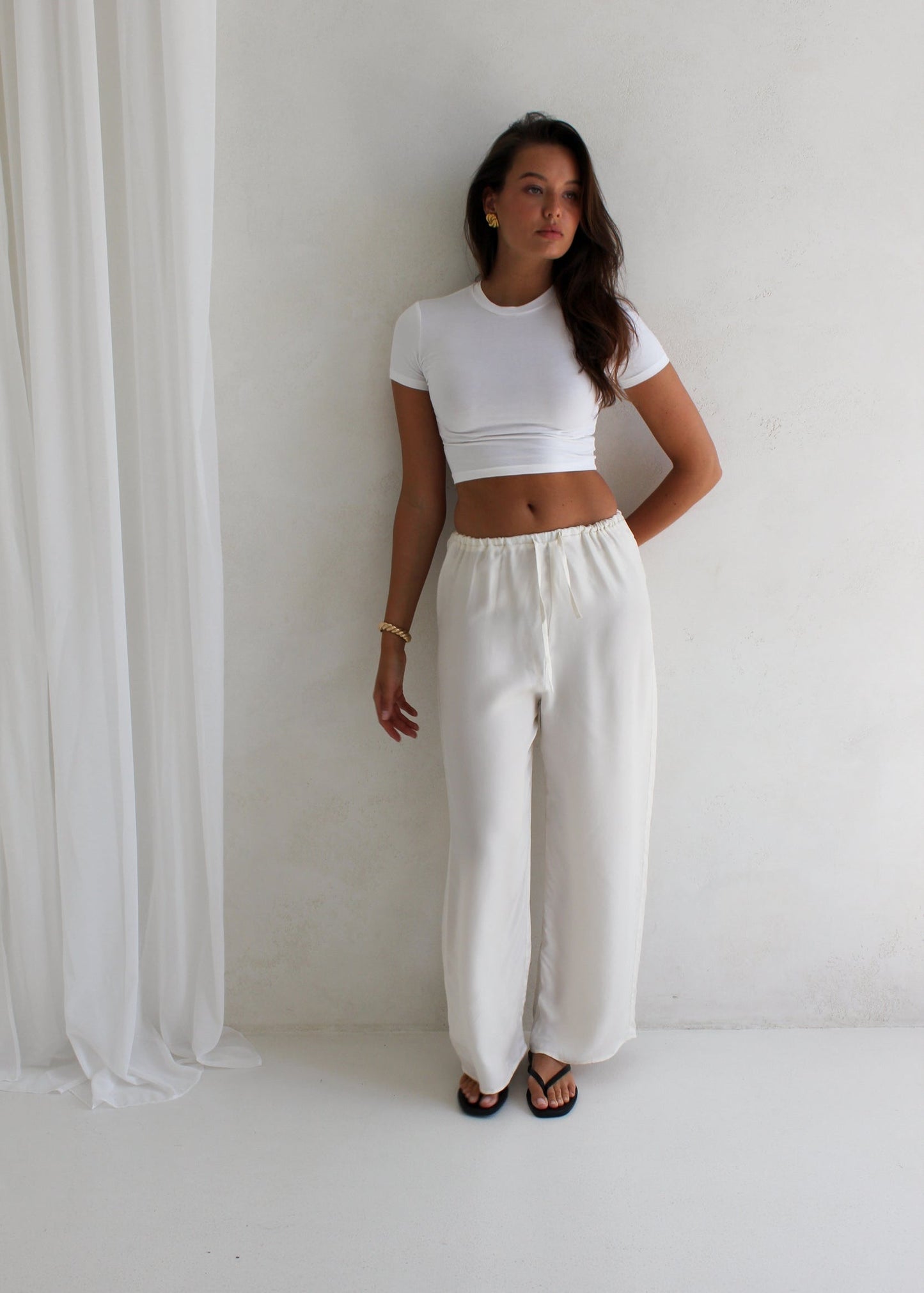 TOP GILI BAMBOO OFF WHITE