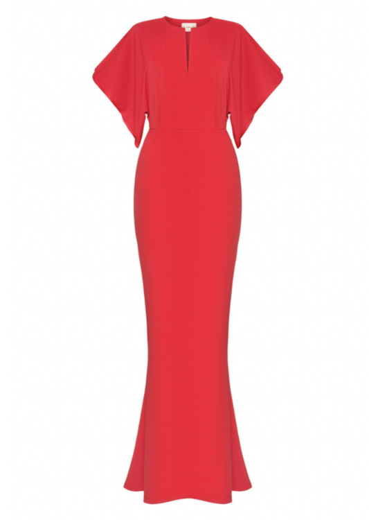 NINA DRESS RED
