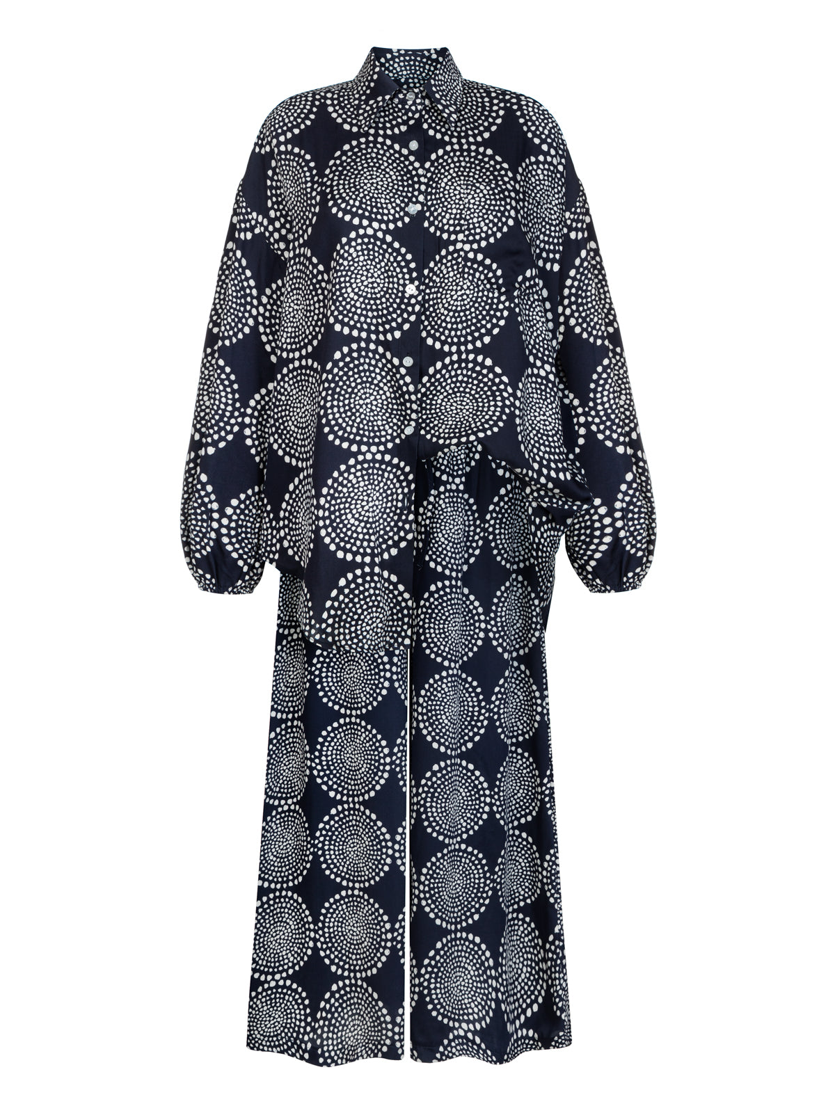 KOSZULA MONS II MANDALA WHITE