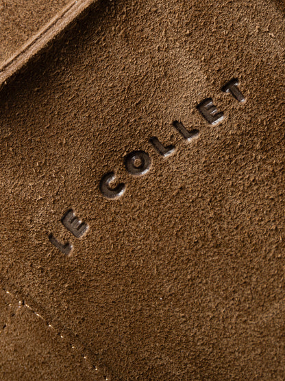 TORBA THE SMALL BAG BROWN SUEDE