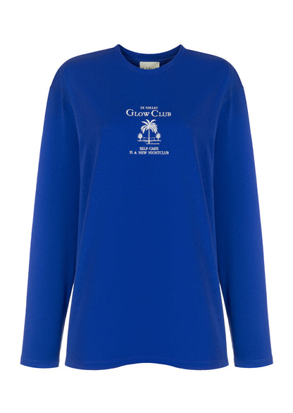LONGSLEEVE ISABEL GLOW CLUB COBALT