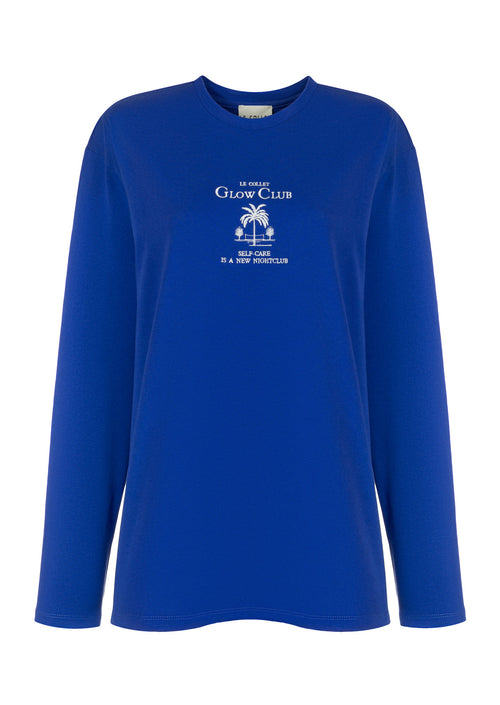 LONGSLEEVE ISABEL GLOW CLUB COBALT