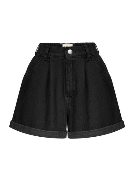 SZORTY VISO RIB BLACK