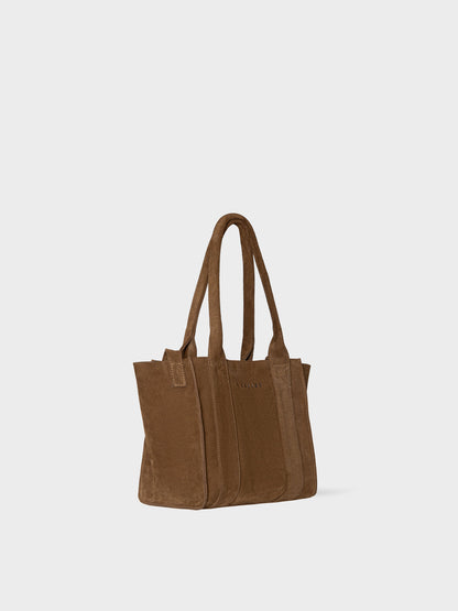 TORBA THE SMALL BAG BROWN SUEDE