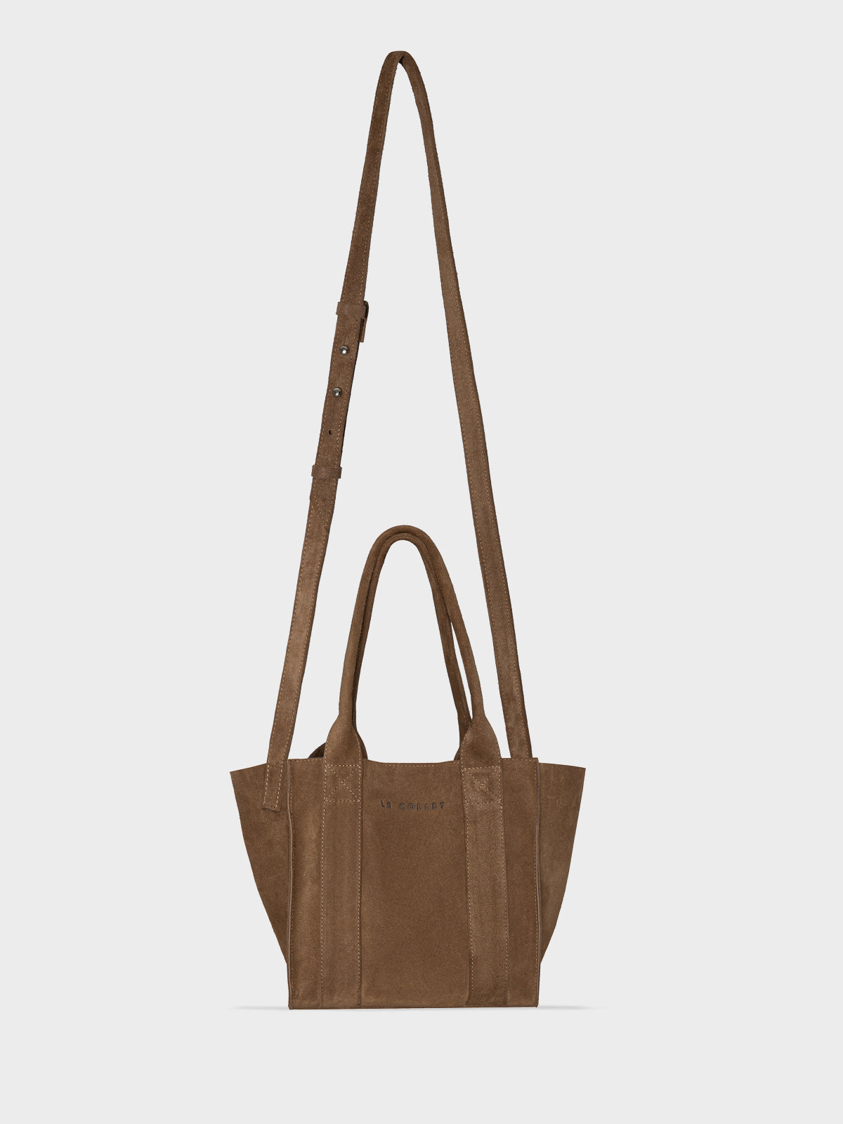 TORBA THE SMALL BAG BROWN SUEDE