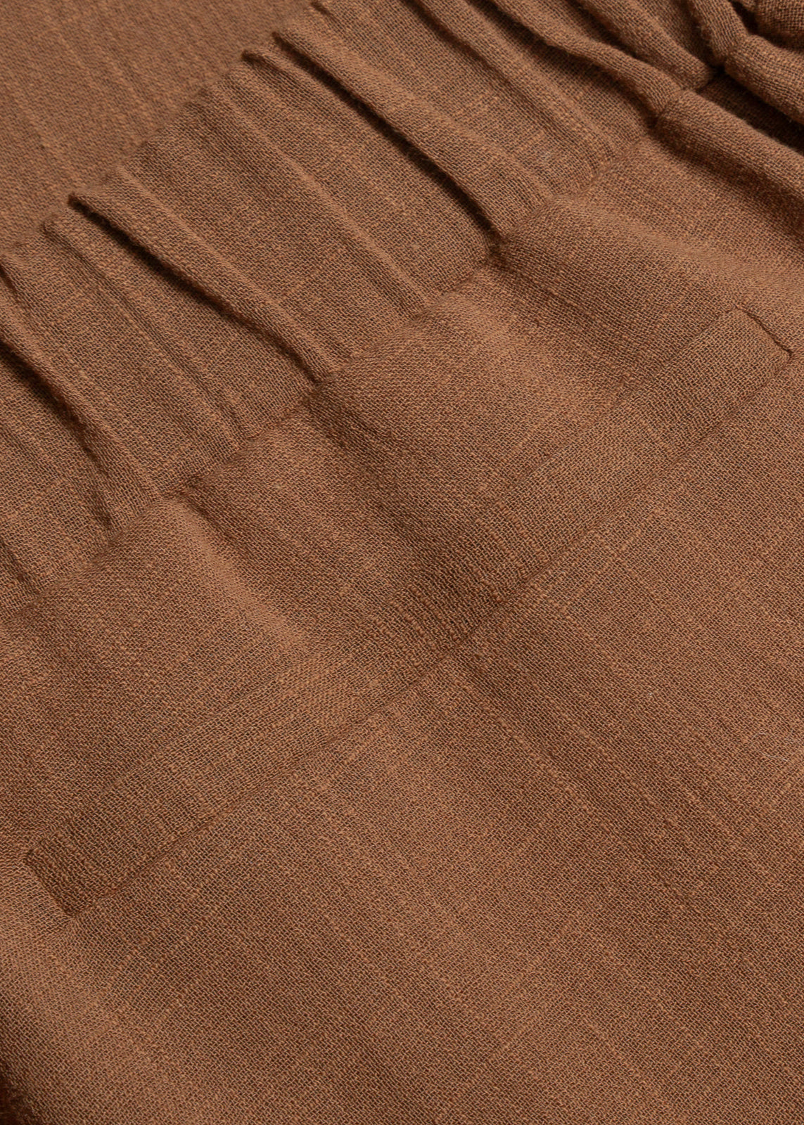 SPODNIE DAVIS ELASTIC BROWN