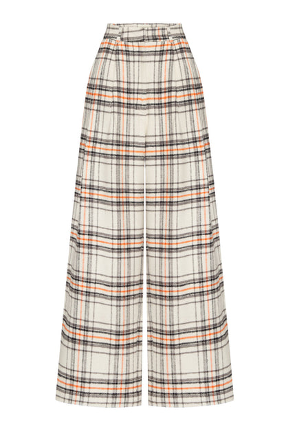 SPODNIE DAVIS ORANGE BEIGE